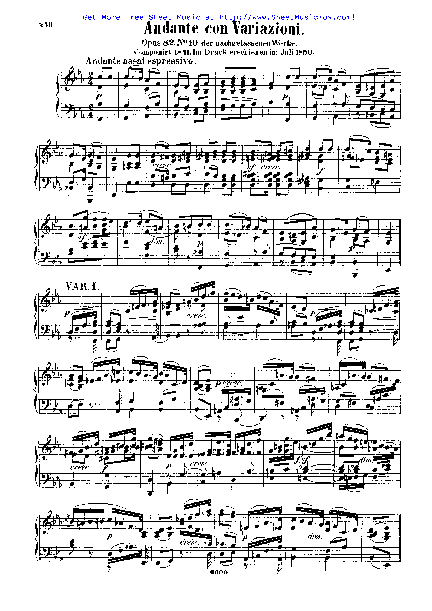 aria con variazioni trumpet pdf free